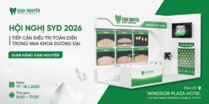 Khai Nguyên Dental Lab, Nhà tài trợ Bạc Hội nghị SYD 2026, 17 và 18/01/2026 tại Windsor Plaza