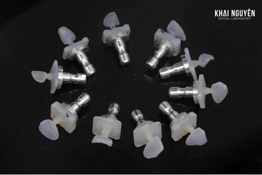 Veneer 10 răng hàm trên bằng Amber Mill, màu 1M1 đến 1M2