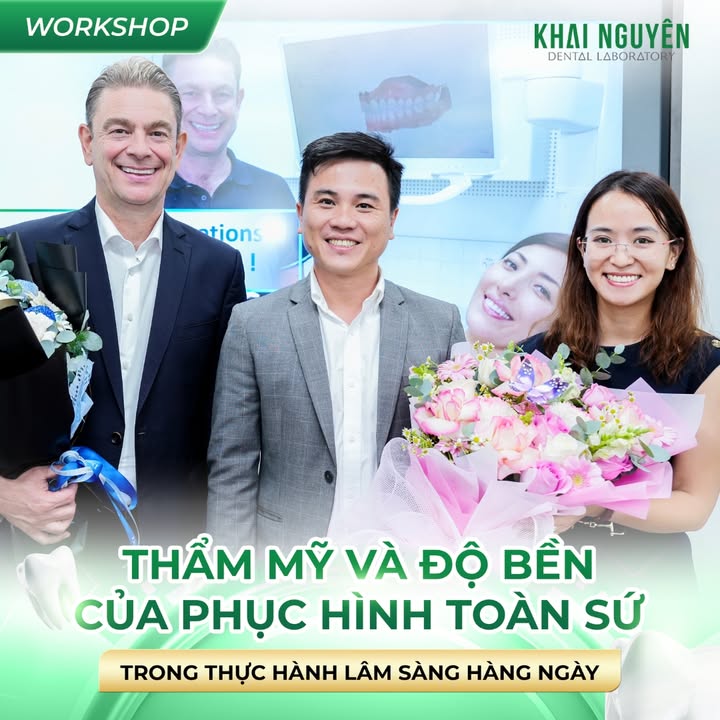Workshop Thẩm mỹ và độ bền của phục hình toàn sứ cùng Ivoclar Vietnam và Medent, 26/07/2025